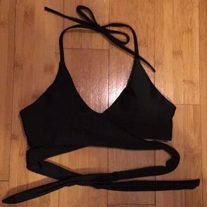 Shein Halter Wrap Bikini Top (SOLD)